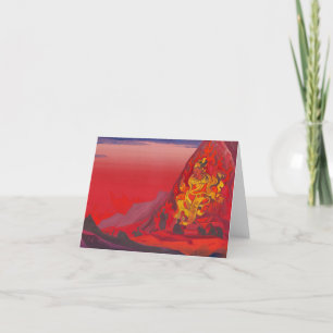 Command of Rigden Djapo by Nicholas Roerich Thank You Card