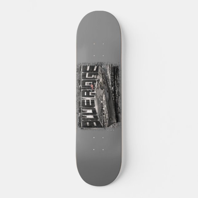 Command ship Blue Ridge 8 1/8" Skateboard (Front)