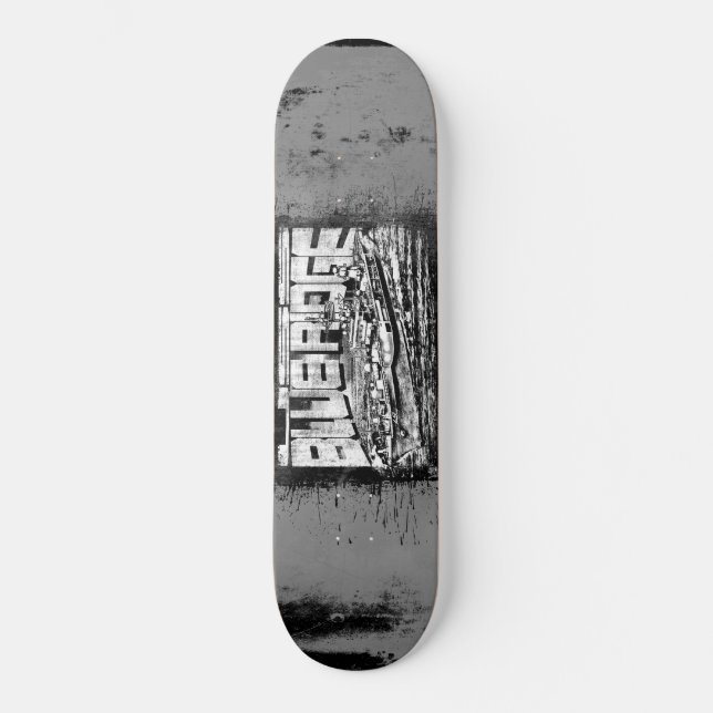 Command ship Blue Ridge 8 1/8" Skateboard (Front)
