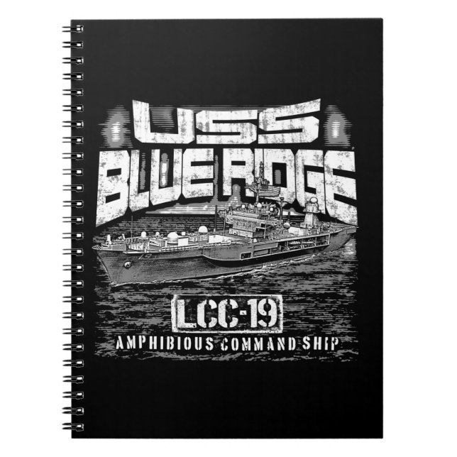 Command ship Blue Ridge Notebook (Front)