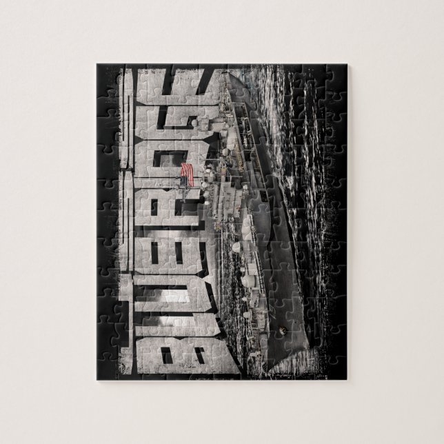 Command ship Blue Ridge Puzzle (Vertical)