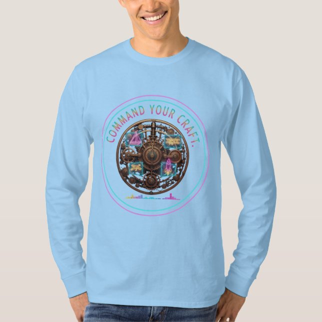 Command Your Craft." T-Shirt (Front)