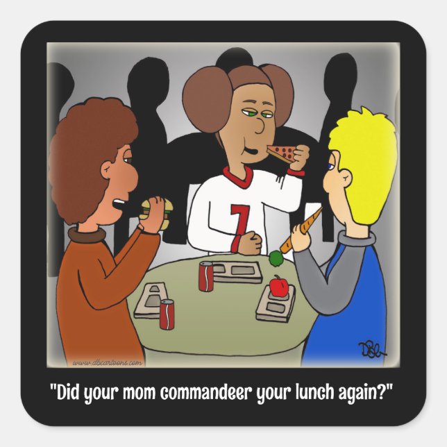 Commandeer Square Sticker (Front)