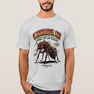 Commander Ant Might of the Colony Graphic T-Shirt
