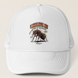 Commander Ant Might of the Colony Graphic Trucker Hat