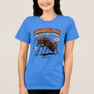 Commander Ant Women's T-Shirt Tri-Blend Shirt