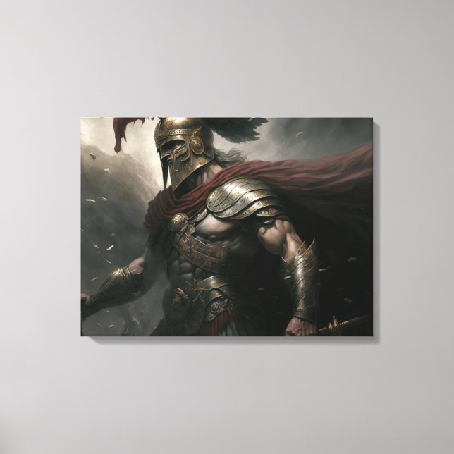 commander canvas print (Front)
