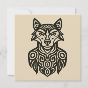 Commander Furry Thank You Card