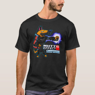 Commander German Shepherd Mutt Effect T-Shirt