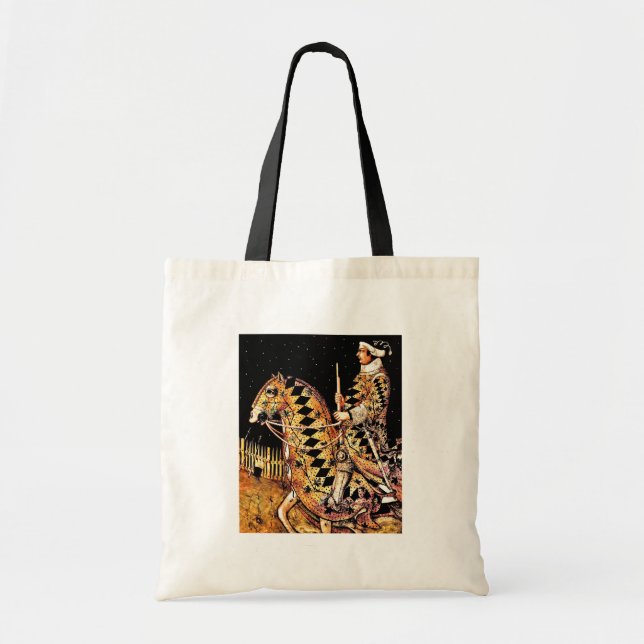 "Commander On Horseback" Tote Bag (Front)