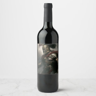 Commander Wine Label