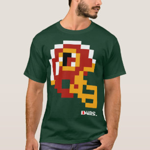 Commanders Classic Tecmo Bowl Helmet Pin T-Shirt