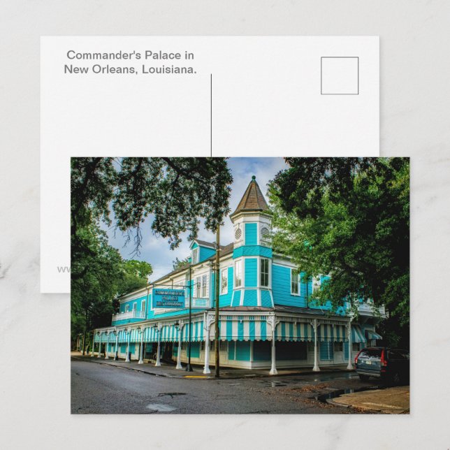 Commander's Palace Postcard (Front/Back)