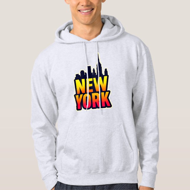 Commanding New York Hoodie (Front)
