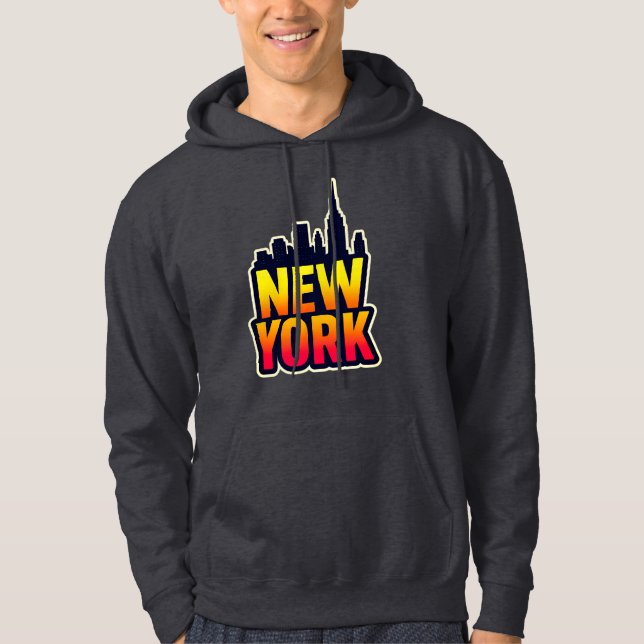 Commanding New York Hoodie (Front)