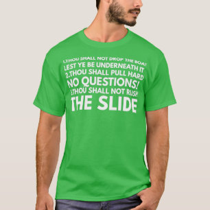 Commandments Of Rowing T-Shirt
