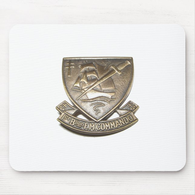 Commando Kieffer - Badge 1 BFMC Mouse Mat (Front)