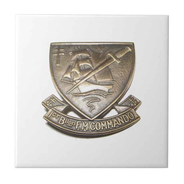 Commando Kieffer - Badge 1 BFMC Tile (Front)