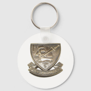 Commando Kieffer - Insigne 1er BFMC Key Ring