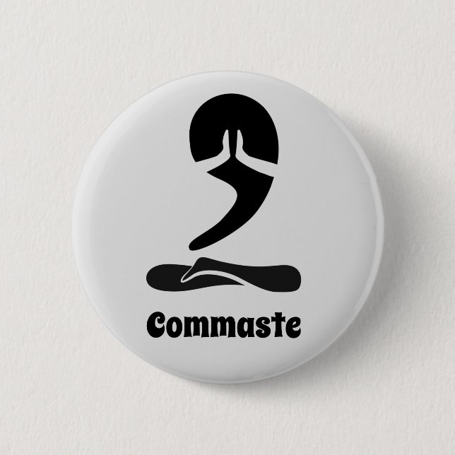 Commaste Button (Front)