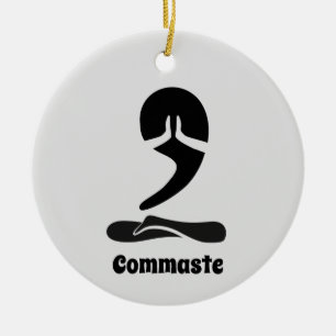 Commaste Ceramic Tree Decoration