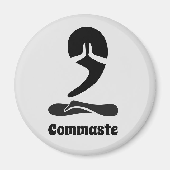 Commaste Magnet (Front)