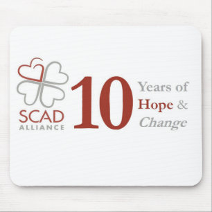 Commemorative 10 year SCAD Alliance mousepad