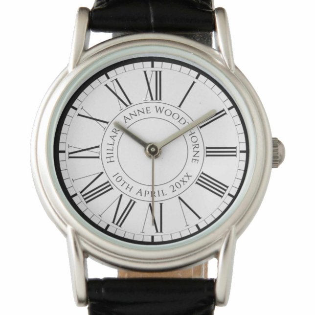 Commemorative Birthday Celebration Personalised Watch (Creator Uploaded)