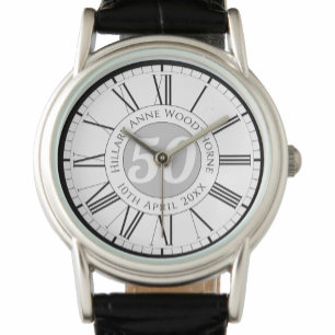 Commemorative Birthday Celebration Personalised Watch