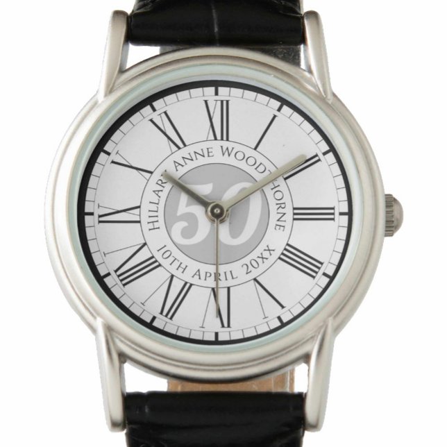 Commemorative Birthday Celebration Personalised Watch (Creator Uploaded)