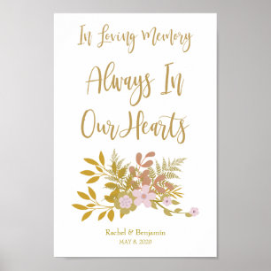 Commemorative Design Dear Ones in Loving Memory Poster