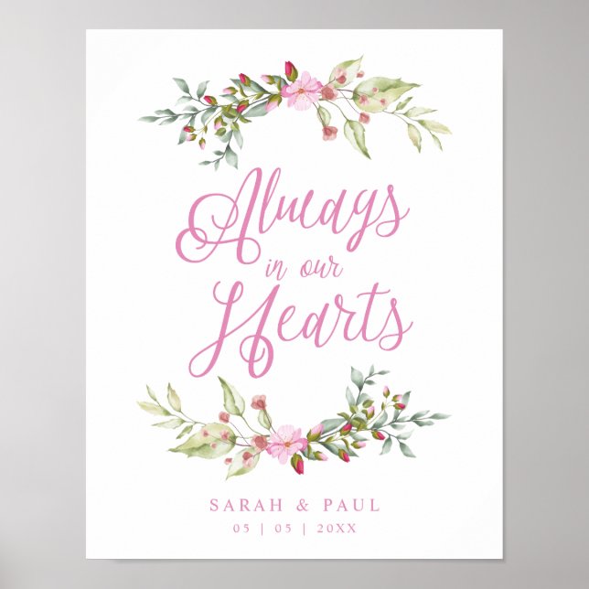 Commemorative Design Loved Ones in Loving Memory Poster (Front)