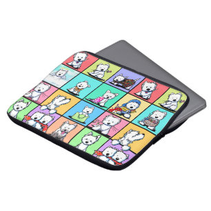 Commemorative KiniArt Westie Electronics Bag