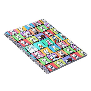 Commemorative KiniArt Westie Spiral Photo Notebook