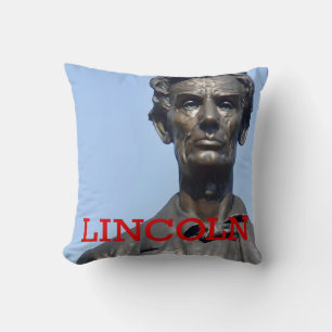 Commemorative Lincoln / Lytle Park Throw Pillow