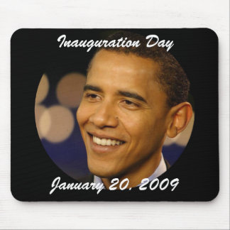 Commemorative President Obama Inauguration Mouse Mat