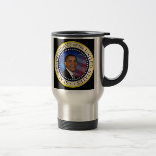 Commemorative President Obama Inauguration Travel Mug