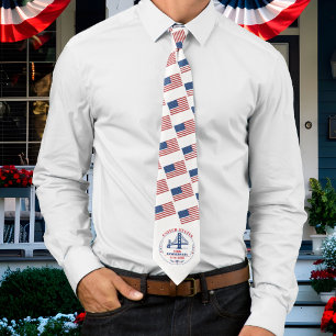 Commemorative USA 250th Anniversary  Neck Tie