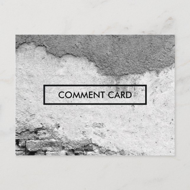 comment card city wall (Front)