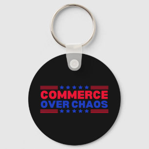 Commerce Over Chaos Trump Make America Wealthy Aga Key Ring