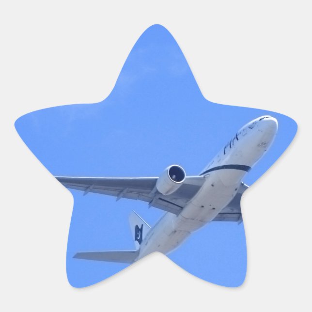 Commercial Airliner Star Sticker (Front)