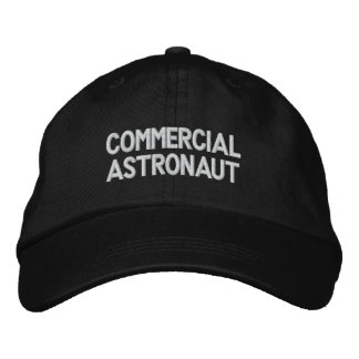 Commercial Astronaut Embroidered Hat