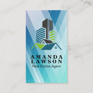 Commercial Buildings Real Estate Properties Appointment Card