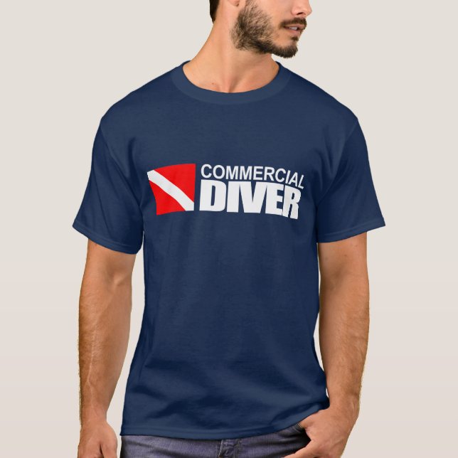 Commercial Diver T-Shirt (Front)