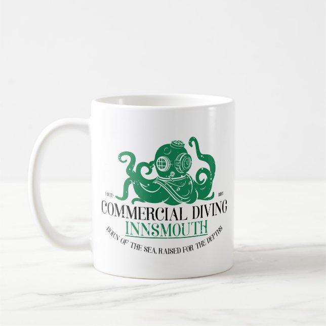Commercial Diving Innsmouth Coffee Mug (Left)