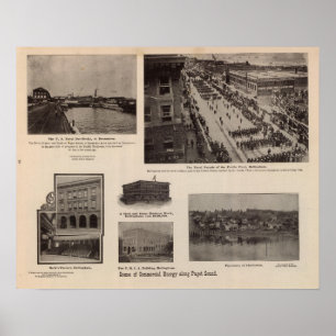 Commercial energy along Puget Sound Poster