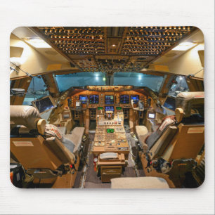Commercial Jet Cockpit  Mouse Mat