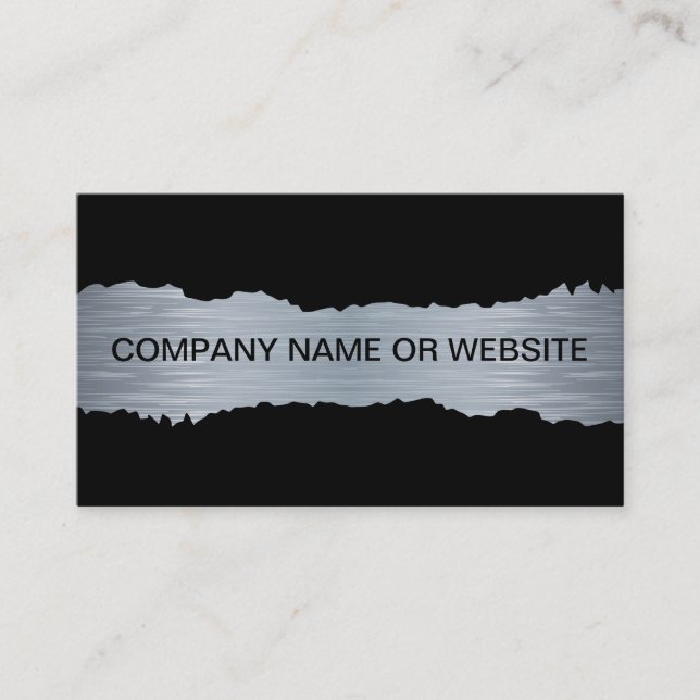 Commercial or Industrial Design Business Card (Front)