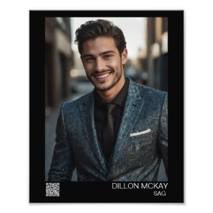 Commercial Print Headshot 8x10 Photo Enlargement