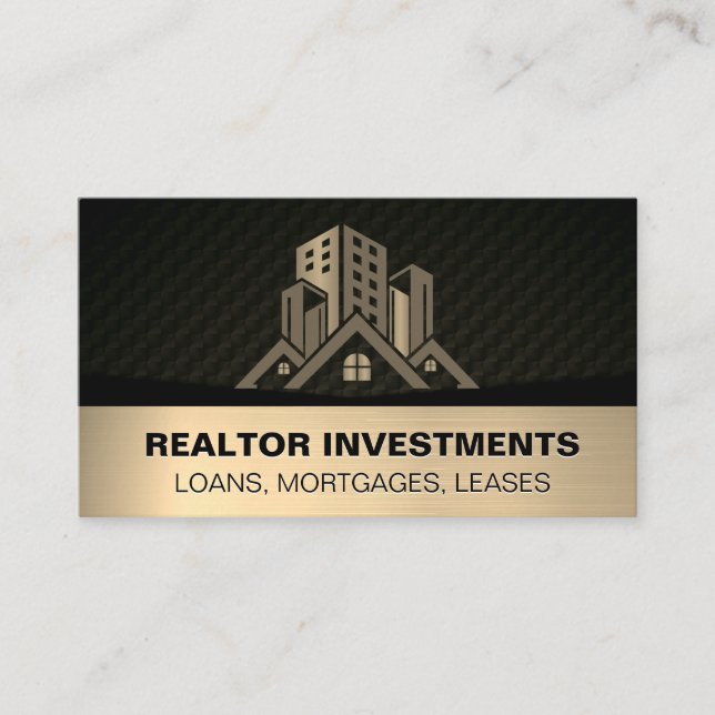 Commercial Properties and Residential Business Card (Front)